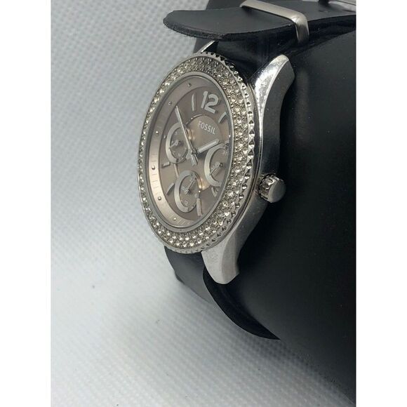 Fossil ES3733 Womens Analog Beige Dial Quartz Wrist Watch With Custom Band LP259 - Picture 2 of 9